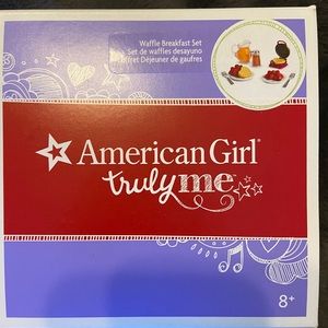 American girl waffle breakfast set, bnib